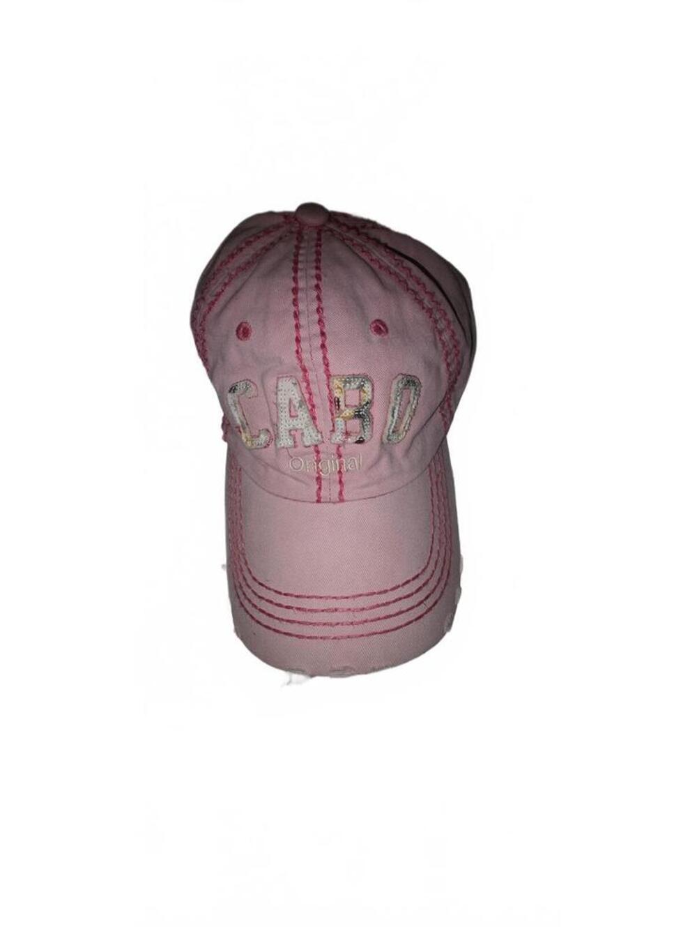 Robin Ruth Pink Baseball Cap with Embroidered Logo
